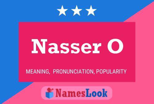 Nasser O Name Poster