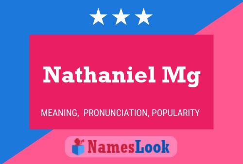 Nathaniel Mg Name Poster