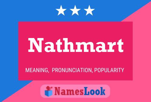 Nathmart Name Poster