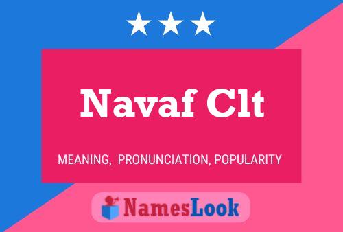 Navaf Clt Name Poster