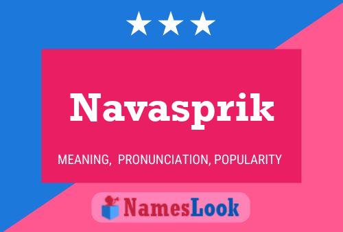 Navasprik Name Poster