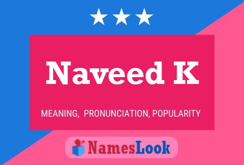 Naveed K Name Poster