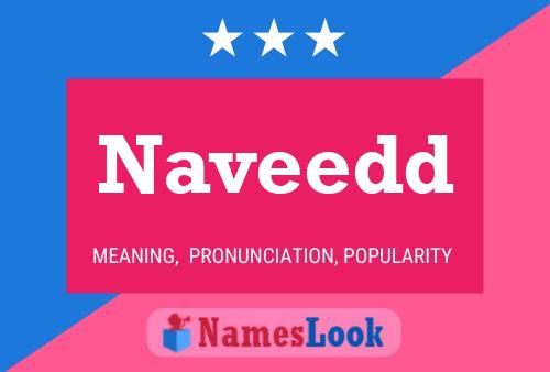 Naveedd Name Poster