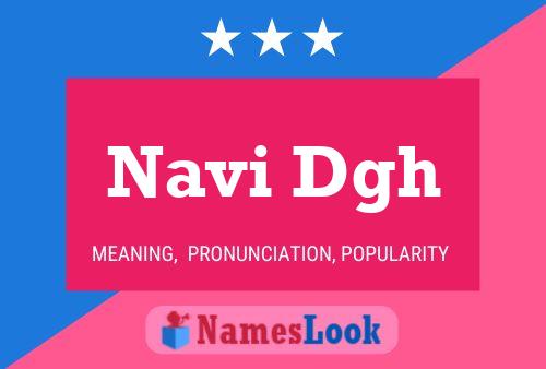 Navi Dgh Name Poster