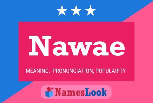 Nawae Name Poster