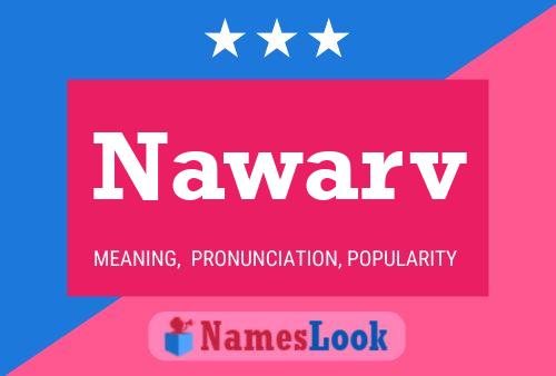 Nawarv Name Poster