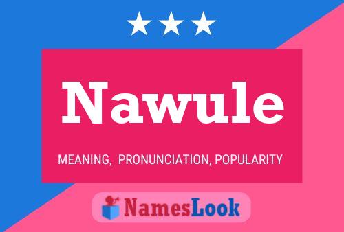 Nawule Name Poster