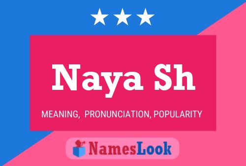 Naya Sh Name Poster