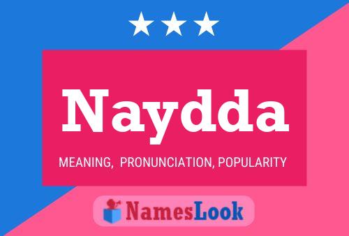 Naydda Name Poster