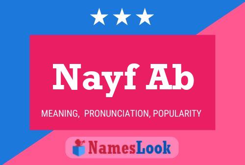 Nayf Ab Name Poster