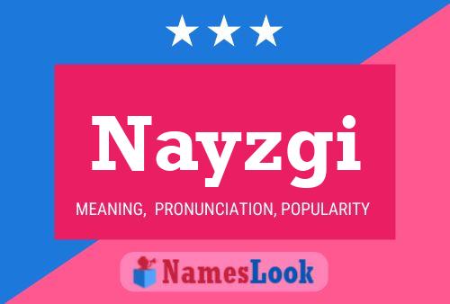 Nayzgi Name Poster