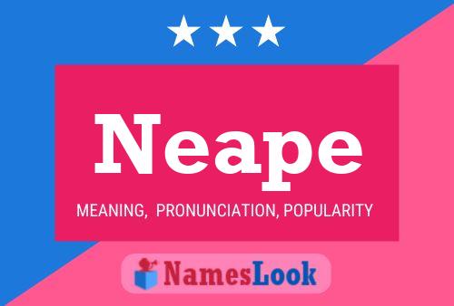 Neape Name Poster