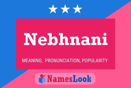 Nebhnani Name Poster