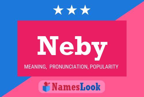 Neby Name Poster