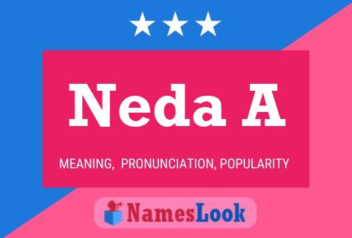 Neda A Name Poster