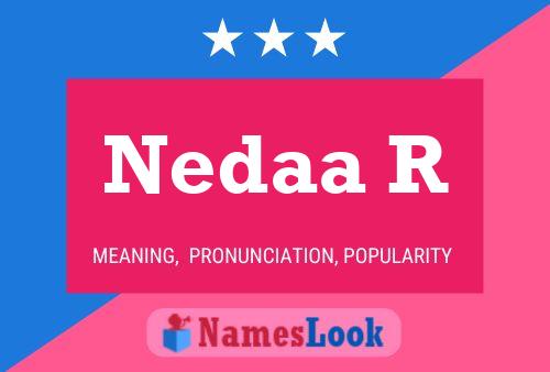 Nedaa R Name Poster