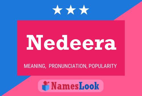 Nedeera Name Poster