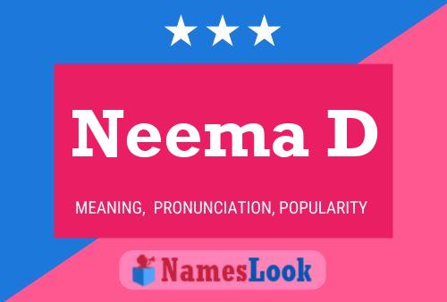 Neema D Name Poster