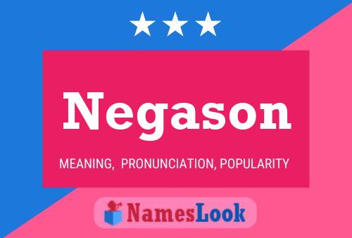 Negason Name Poster