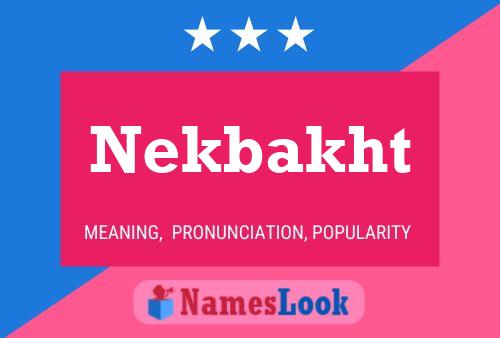 Nekbakht Name Poster