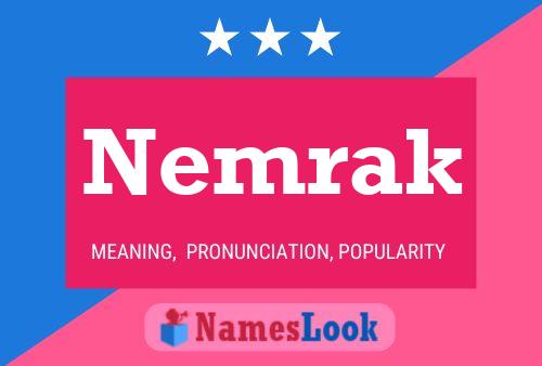 Nemrak Name Poster