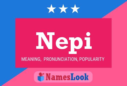 Nepi Name Poster