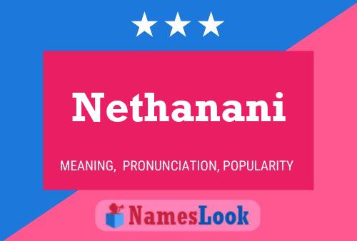 Nethanani Name Poster