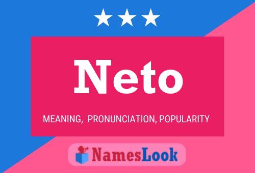 Neto Name Poster