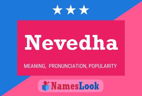 Nevedha Name Poster