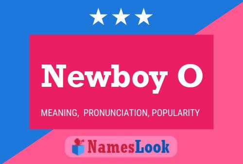 Newboy O Name Poster