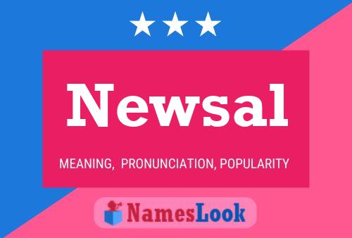 Newsal Name Poster