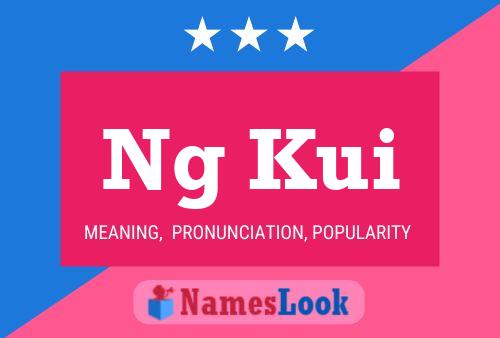 Ng Kui Name Poster