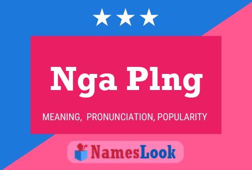 Nga Plng Name Poster