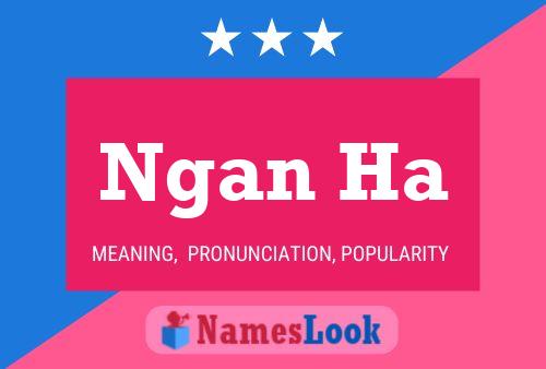 Ngan Ha Name Poster