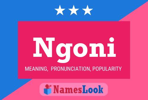 Ngoni Name Poster