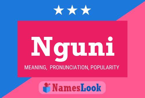 Nguni Name Poster