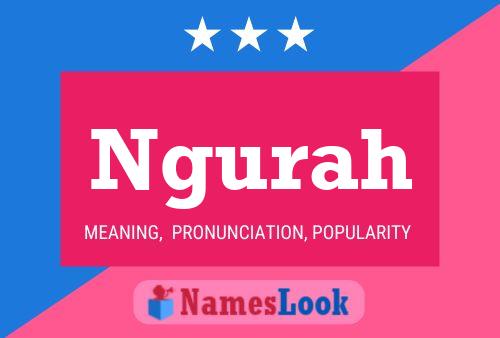 Ngurah Name Poster