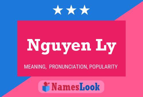 Nguyen Ly Name Poster