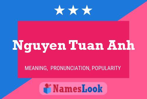 Nguyen Tuan Anh Name Poster