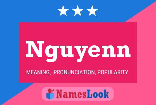 Nguyenn Name Poster