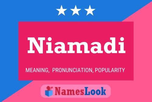 Niamadi Name Poster