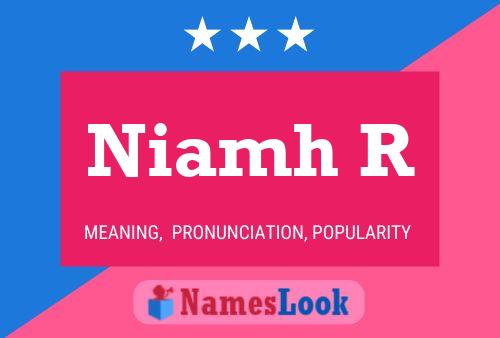 Niamh R Name Poster