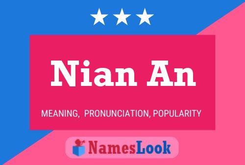 Nian An Name Poster