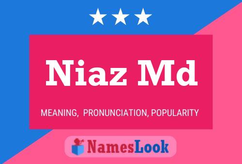 Niaz Md Name Poster