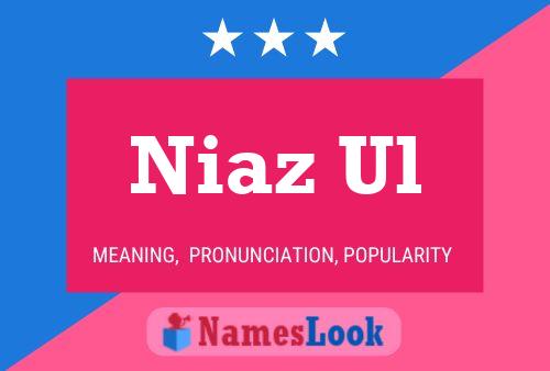 Niaz Ul Name Poster