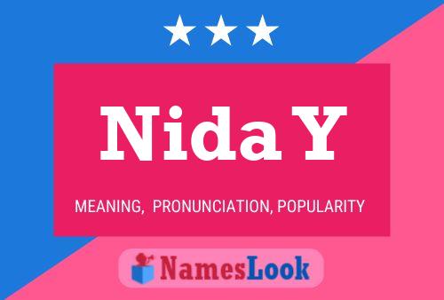 Nida Y Name Poster