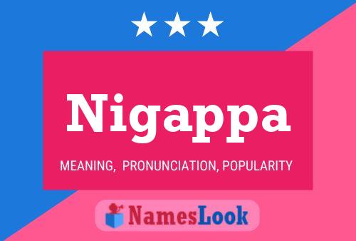 Nigappa Name Poster