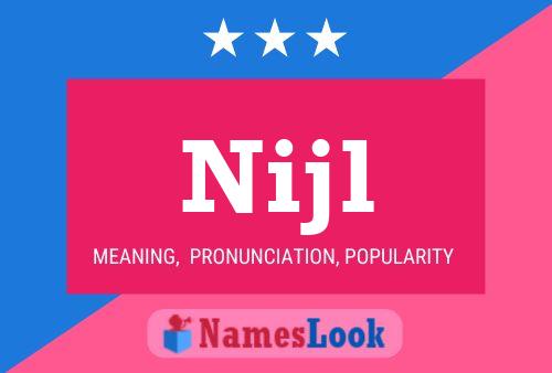 Nijl Name Poster