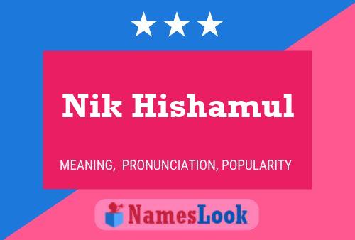 Nik Hishamul Name Poster