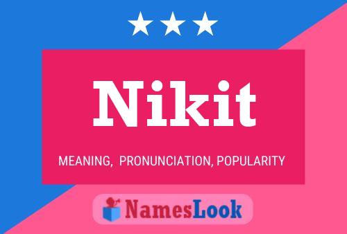 Nikit Name Poster